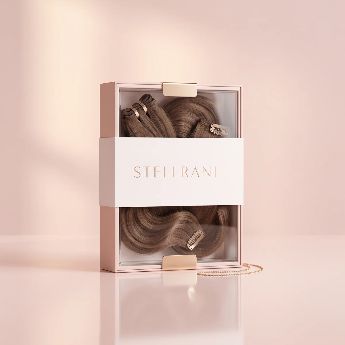 Stellrani Velvet Mocha Braun Haarverlängerungen
