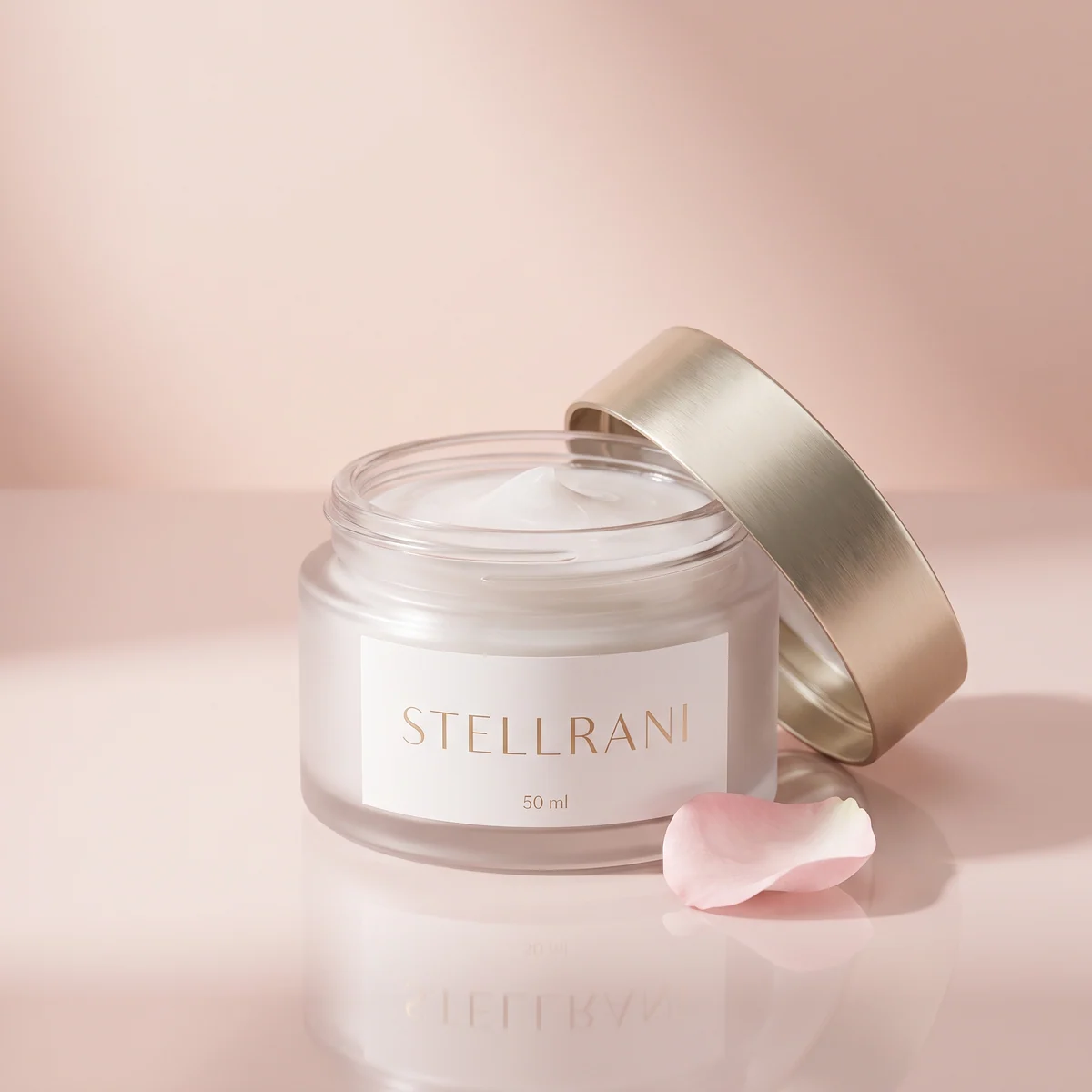 Aufbaugel Milky White
