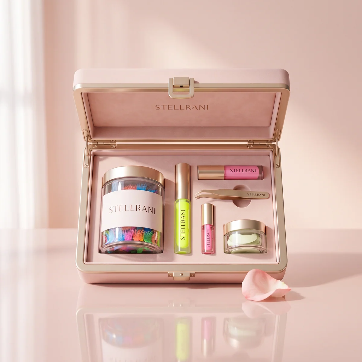 Professionelles Glow-Wimpern-Kit