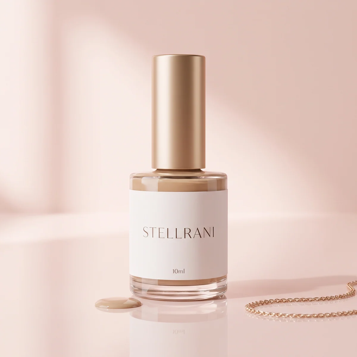 Elegantes Nude Semipermanenter Nagellack